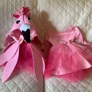 Pottery Barn Kids Flamingo Costume Sz 12-24 months